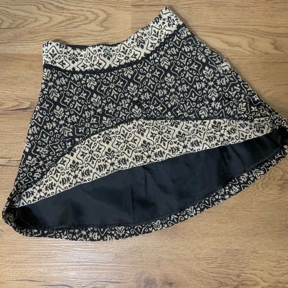 FREE PEOPLE| CARPET BAG CIRCLE SKIRT - Picture 6 of 11